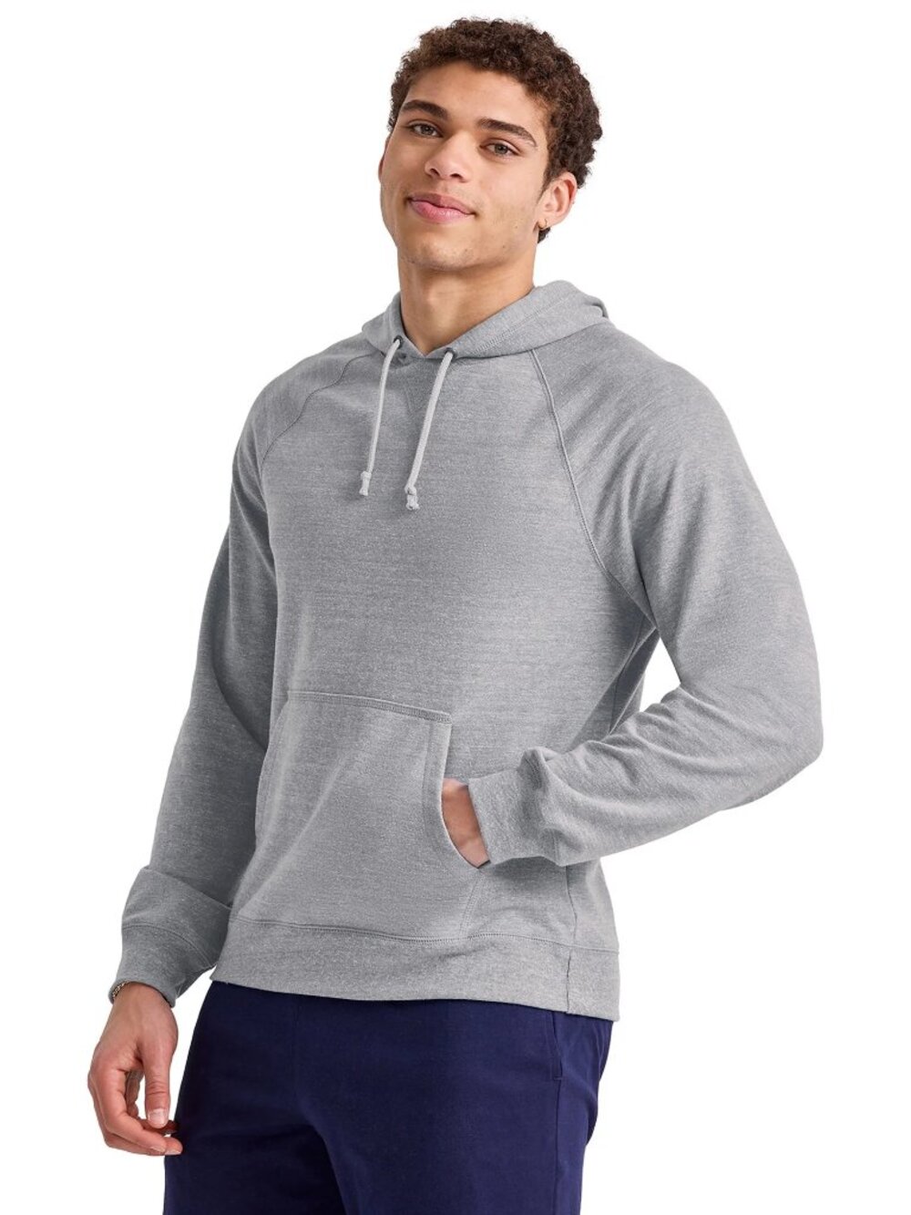 Hanes French Terry Pullover Hoodie Men’s MEDIUM – NEW